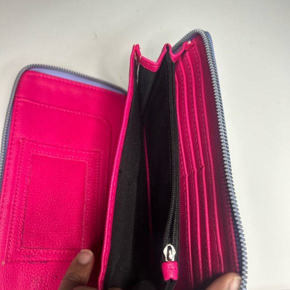 Betsy Johnson Lavender Wristlet with Bow Detail - Picture 7 of 8